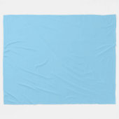 Baby Blue Fleecedecke (Vorderseite (Horizontal))