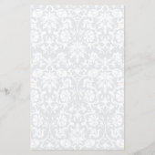Baby Blue Floral Swirl - Programm (Rückseite)