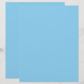 Baby Blue Flyer (Vorne/Hinten)