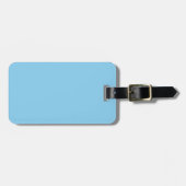 Baby Blue Gepäckanhänger (Vorderseite horizontal)