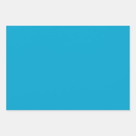 Baby Blue Geschenkpapier Set (Vorderseite 3)