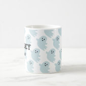 Baby Blue Ghost Halloween Spooky Niedlich Kaffeetasse (Mittel)