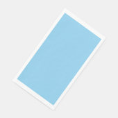 Baby Blue Guest Paper Napkin Serviette (Ecke)