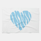 Baby Blue Heart Handtuch (Horizontal)