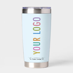 Baby Blue Insulbler Custom Logo-Marke Thermobecher