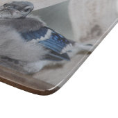 Baby Blue Jay Cutting Board Schneidebrett (Ecke)