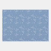 Baby Blue Kids Eid Mubarak Geschenkpapier Set (Vorderseite 2)