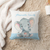 Baby Blue Kissen (Decke)