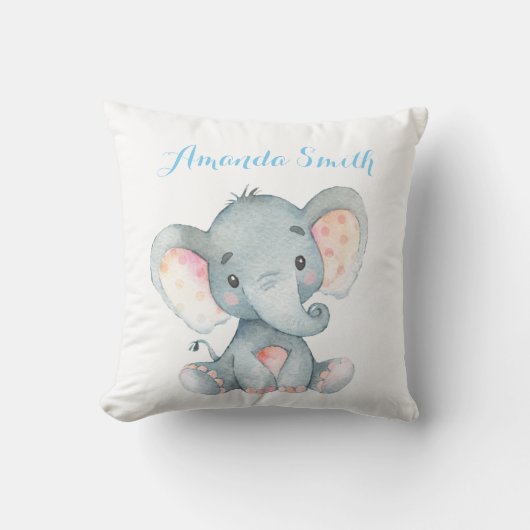 Baby Blue Kissen (Vorderseite)