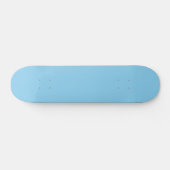 Baby Blue, Light Blue, solid, schlicht Blue, Skateboard (Horizontal)