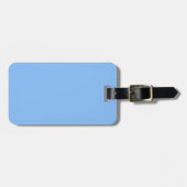 Baby Blue Luggage Tag Gepäckanhänger (Vorderseite horizontal)