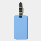 Baby Blue Luggage Tag Gepäckanhänger (Vorderseite vertikal)