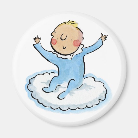 Baby Blue Magnet (Vorne)