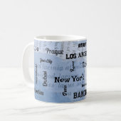 Baby Blue Mega City Kaffeetasse (Vorderseite Links)