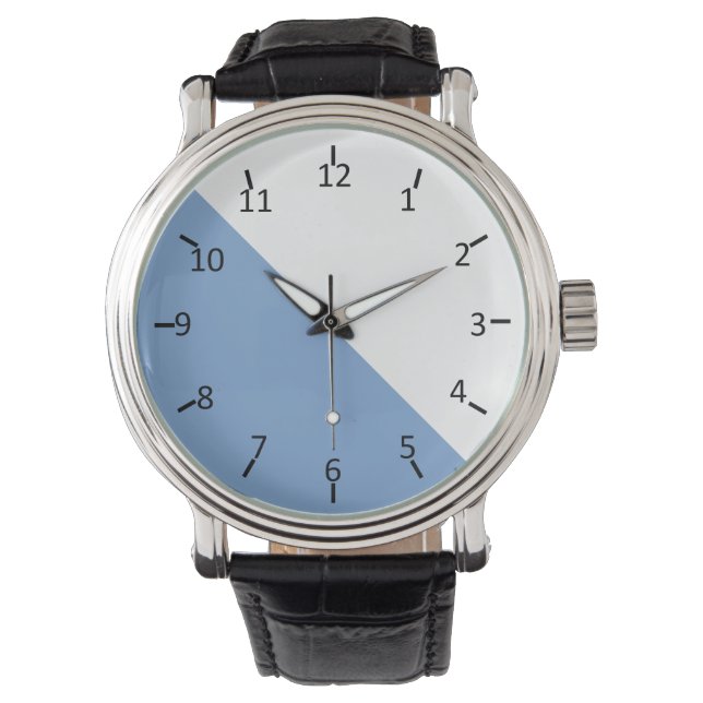 Baby Blue Milk Armbanduhr (Vorderseite)