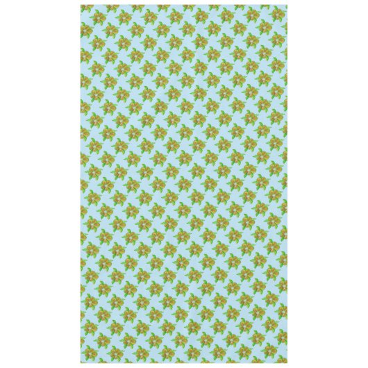 Baby Blue mit Grüntönen Tischdecke (Vorderseite)