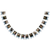 Baby Blue Navy 16 Foto Abschluss Hängebanner Wimpelkette (Alle)