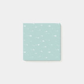 Baby Blue Novelty Sperm Post-it Klebezettel (Vorderseite)