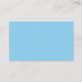 Baby Blue Oceania Business Card Visitenkarte (Vorderseite)