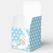 Baby Blue Over Moon Gevor Box Geschenkschachtel (Geöffnet)