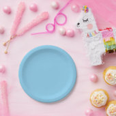 Baby Blue Pappteller (Party)