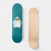 Baby Blue Penguin Skateboard (Vorderseite)