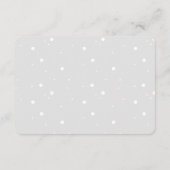 Baby Blue Pinguin Information Beilagen Begleitkarte (Rückseite)