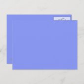 Baby Blue Postcard Postkarte (Vorne/Hinten)