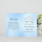 Baby Blue Quinceanera (Stehend Vorderseite)