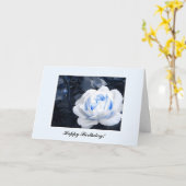 Baby Blue Rose Karte (Gelbe Blume)