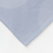Baby Blue & Silver Glitzer Stars Sparkle Glam Fleecedecke (Ecke)