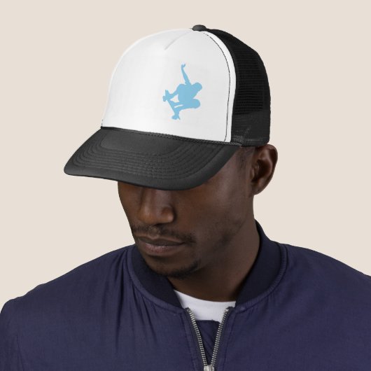 Baby Blue Skater Truckerkappe (Beispiel)