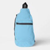 Baby Blue Sky Solid Color Crossbody Bag (Vorderseite)