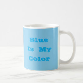 Baby Blue Sky Solid Color Kaffeetasse