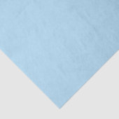 Baby Blue Sky Solid Color Seidenpapier (Ausschnitt)
