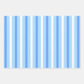 Baby Blue Sleeping Pinguin Wrapping Paper Set Geschenkpapier Set (Vorderseite 3)
