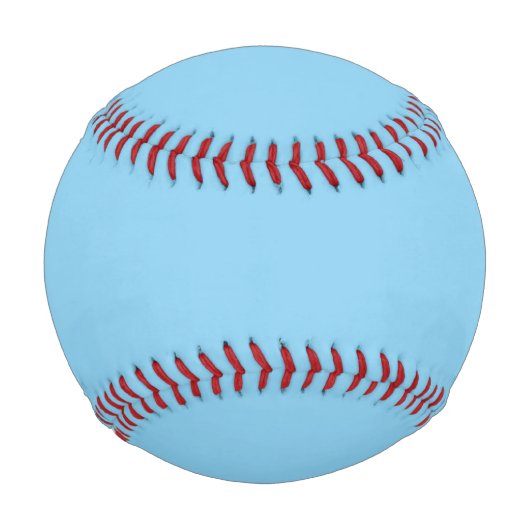 Baby Blue Solid Color | Classic | elegant Baseball (Vorderseite)