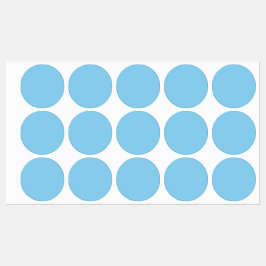 Baby Blue Solid Color | Classic | elegant Etiketten