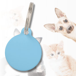 Baby Blue Solid Color | Classic | elegant Haustiermarke