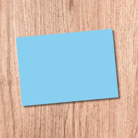 Baby Blue Solid Color | Classic | elegant Post-it Klebezettel