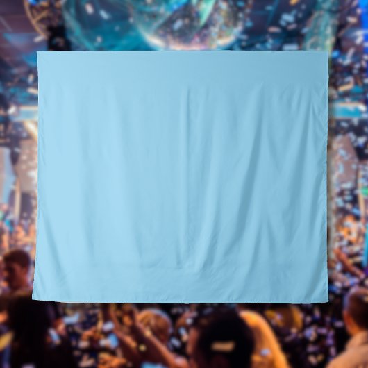 Baby Blue Solid Color | Classic | elegant Wandteppich