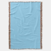 Baby Blue Solid Color Decke (Vorderseite Vertikal)