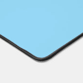Baby Blue Solid Color Desk Mat Schreibtischunterlage (Ecke)