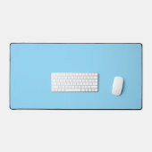 Baby Blue Solid Color Desk Mat Schreibtischunterlage (Tastatur & Maus)