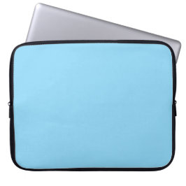 Baby Blue Solid Color Laptopschutzhülle