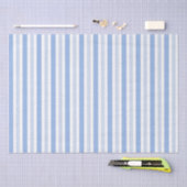 Baby Blue Strip Tissue Seidenpapier (Handwerk)