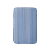 Baby Blue Stripes Badematte (Vorderseite Vertikal)