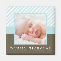 Baby Blue Stripes Foto