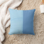 Baby Blue Stripes Kissen (Decke)