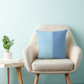 Baby Blue Stripes Kissen (Stuhl )